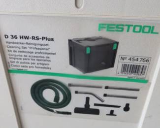 Festool D 36 HW-RS-Plus Tradesman/Installer Cleaning Set
