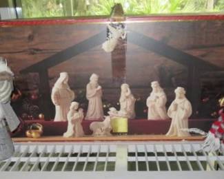 Lenox China Boxed Nativity Scene