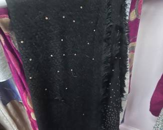black scarf