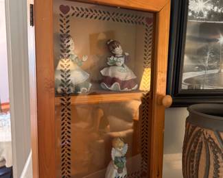 vintage wall cabinet