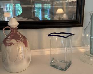 glazed pottery