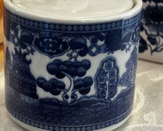 Blue Willow cup