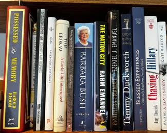 Political literature books autobiographies