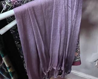 purple scarf