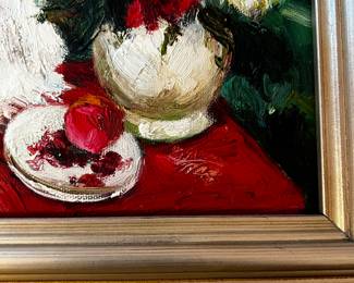 Oil on Canvas painting Signed