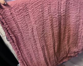 pink scarf