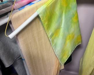 multicolor pattern scarf