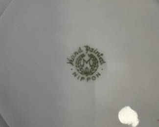 Nippon handpainted plate
