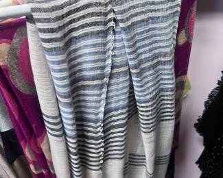 multicolor pattern scarf