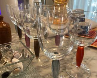 Colorware Water Goblets by Noritake