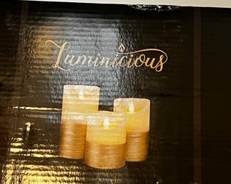 Luminicious candles
