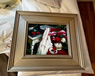 Oil on Canvas small painting