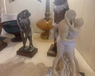 More statues
