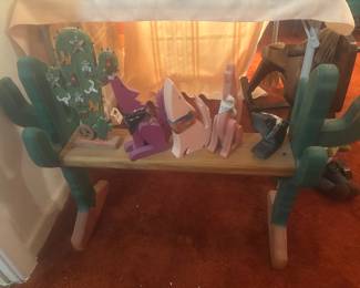 Cactus bench