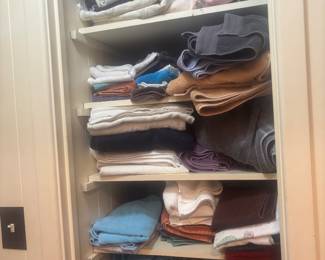 Sheets, towels and pillow cases