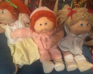 Cabbage patch dolls