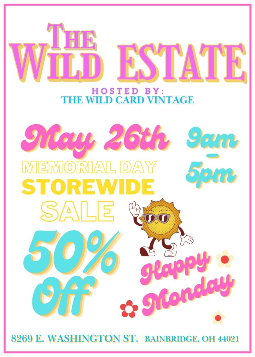 Flyer for 50 off