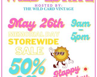 Flyer for 50 off