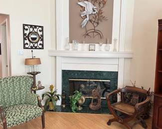 Renaissance Savonarola Armchair 1960's