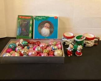 Vintage Christmas ornaments
