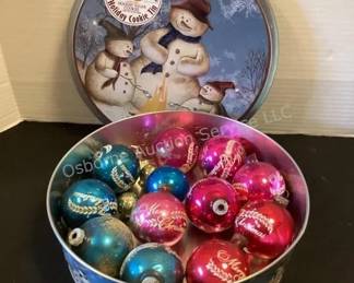Vintage Christmas ornaments