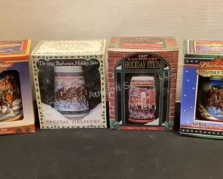 Budweiser Steins