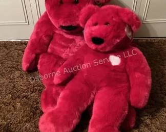 TY Jumbo & XL Valentina Bears