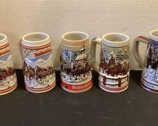 Budweiser Steins