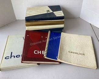 1950s Midland Chemic & Cavalier yearbooks