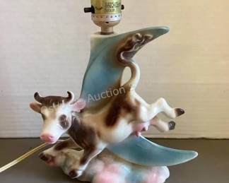Cow Jumped Over The Moon lamp