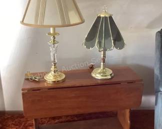 Accent lamps & table