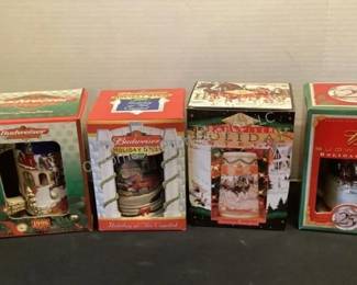 Budweiser Steins