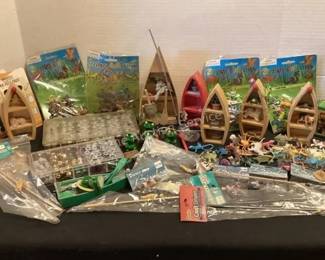 Craft supplies & miniatures