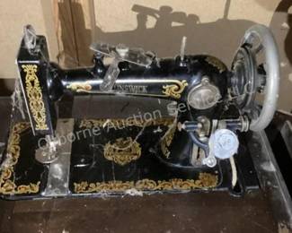 Treadle sewing machine