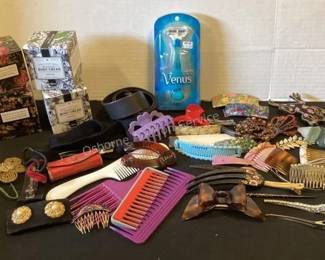 Vintage hair accessories