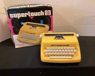 Petite Supertouch typewriter