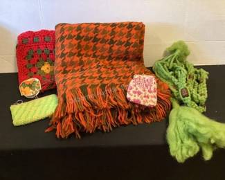 Pendleton blanket & MCM accessories
