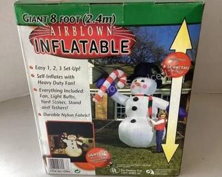 Snowman inflatable