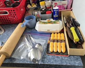 Kitchen & Dining Supplies; including Rolling Pin; Corn Cob Holders; Utensils, and much more!
