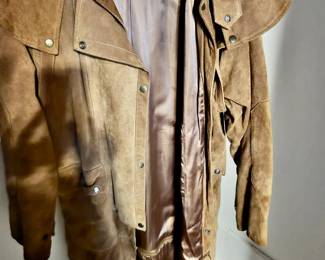 Scully Suede Leather Coat