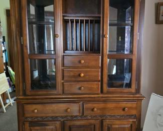 Curved Top China Cabinet