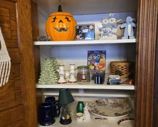 Halloween Seasonal Decorations; Christmas Decorations; Candles and Candle Holders; Floral Vases and much more!