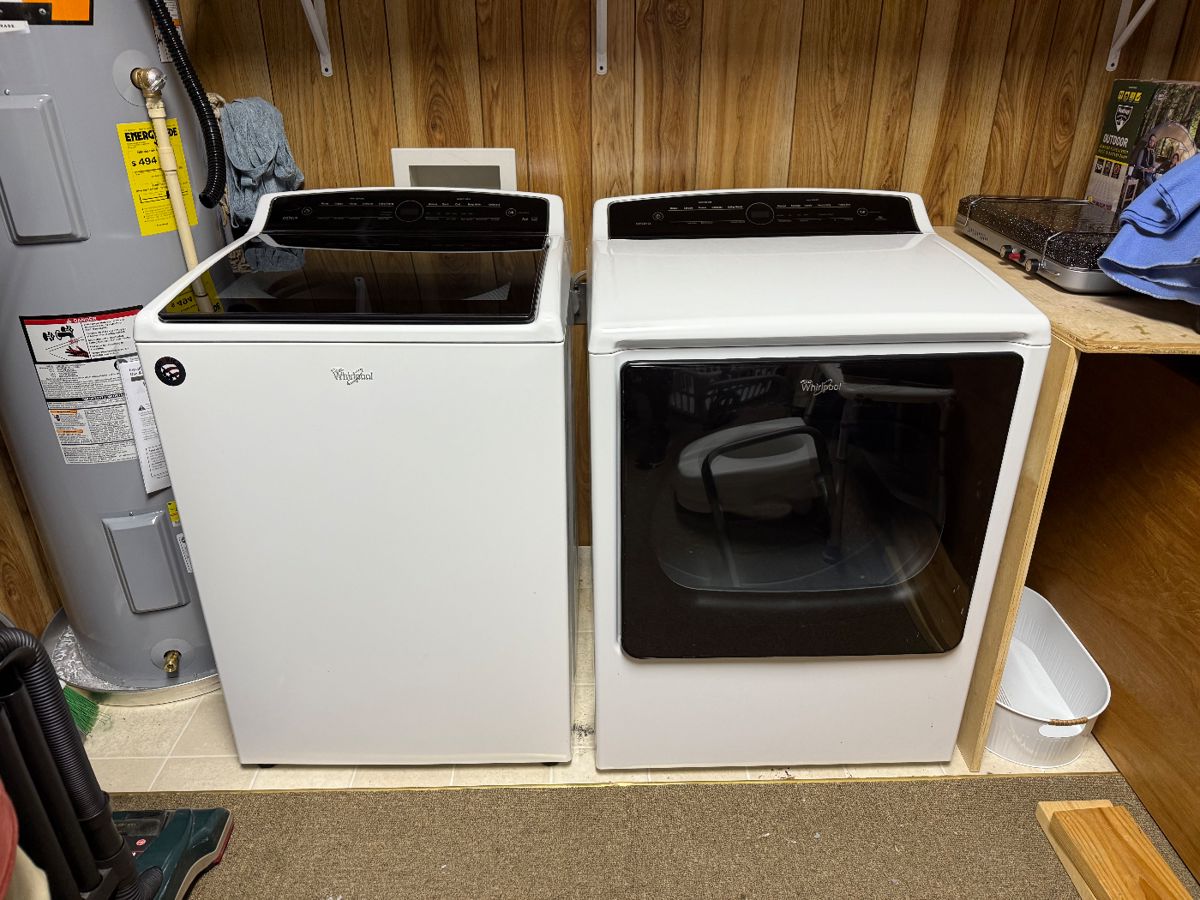 Whirlpool washer & dryer