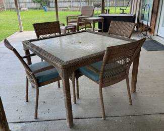 Patio table & chairs