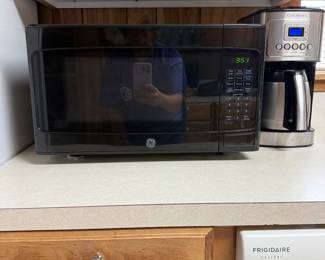 Microwave & Cusinart coffee maker