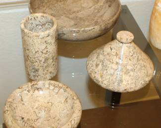 Gorgeous limestone set