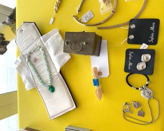 miscellaneous high-quality, costume jewelry (Anne Klein, Christian Dior, Brighton)