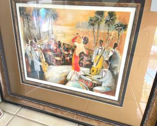 "Miami Nights" print