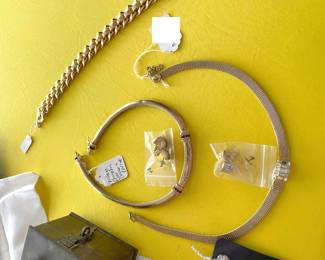 miscellaneous high-quality, costume jewelry (Anne Klein, Christian Dior, Brighton)