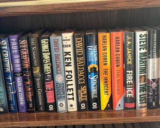 Loads of books! Great fiction!